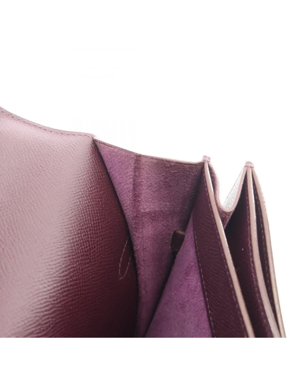 Hermes Briefcase Kelly Depeche 34 Violet Leather